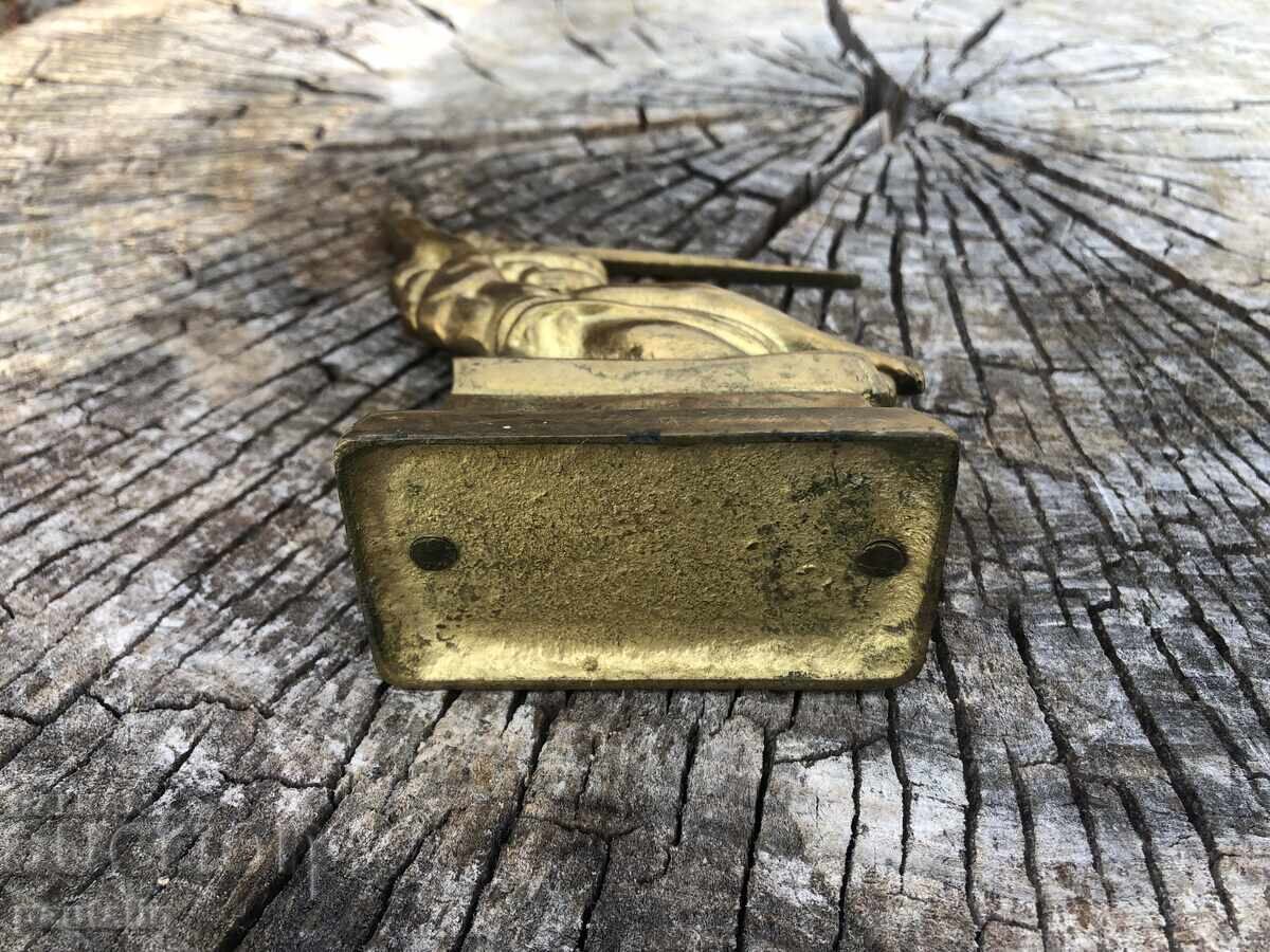 STATUETA PLASTIC BRONZ - 7 STATUETA PLASTIC BRONZ - 7