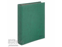 LINDNER - stamp binder 30 black sheets 60 pages green