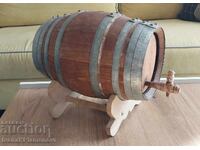 Excellent 5 liter barrel for connoisseurs