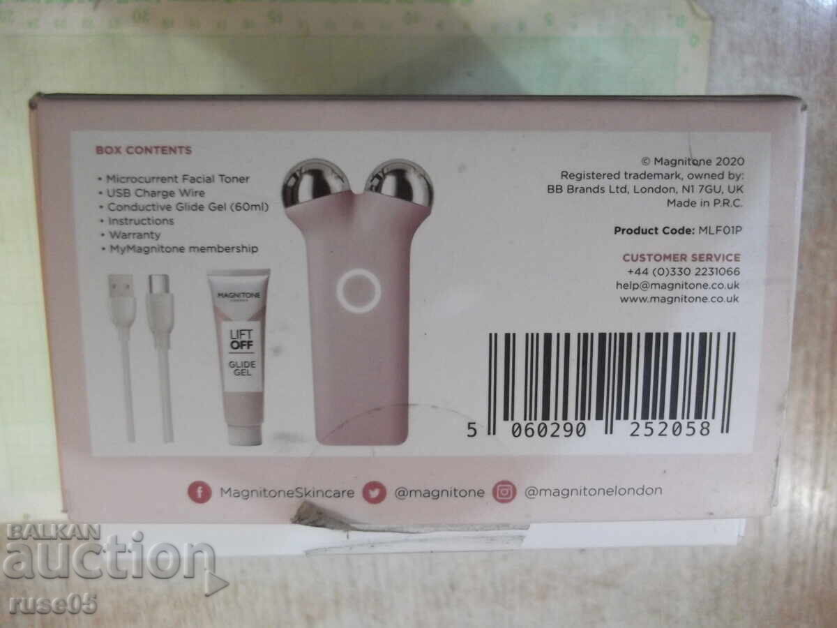 "Magnitone Lift-Off Pink" facial care device working - 5 "Magnitone Lift-Off Pink" facial care device working - 5