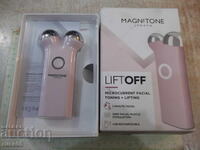 "Magnitone Lift-Off Pink" facial care device working