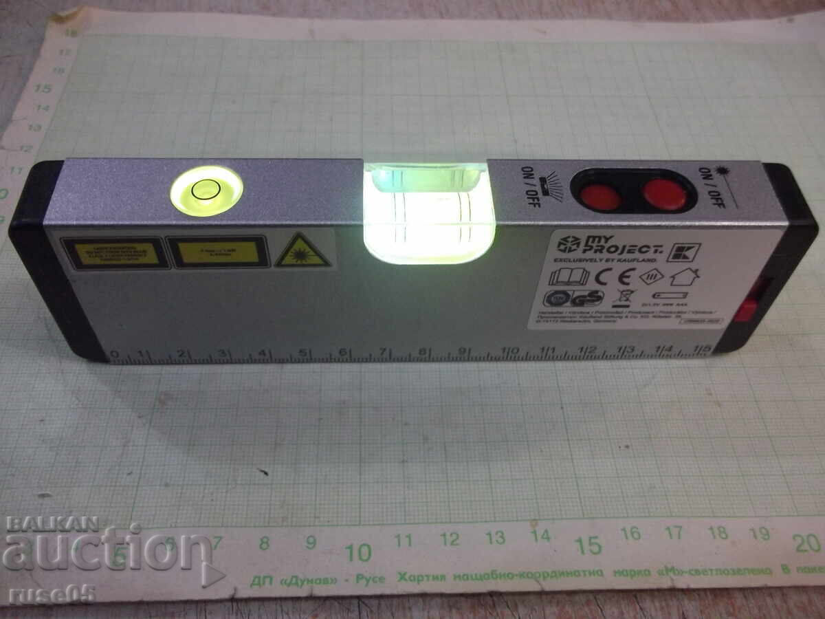 Laser level "MY PROJECT" new working - 5
