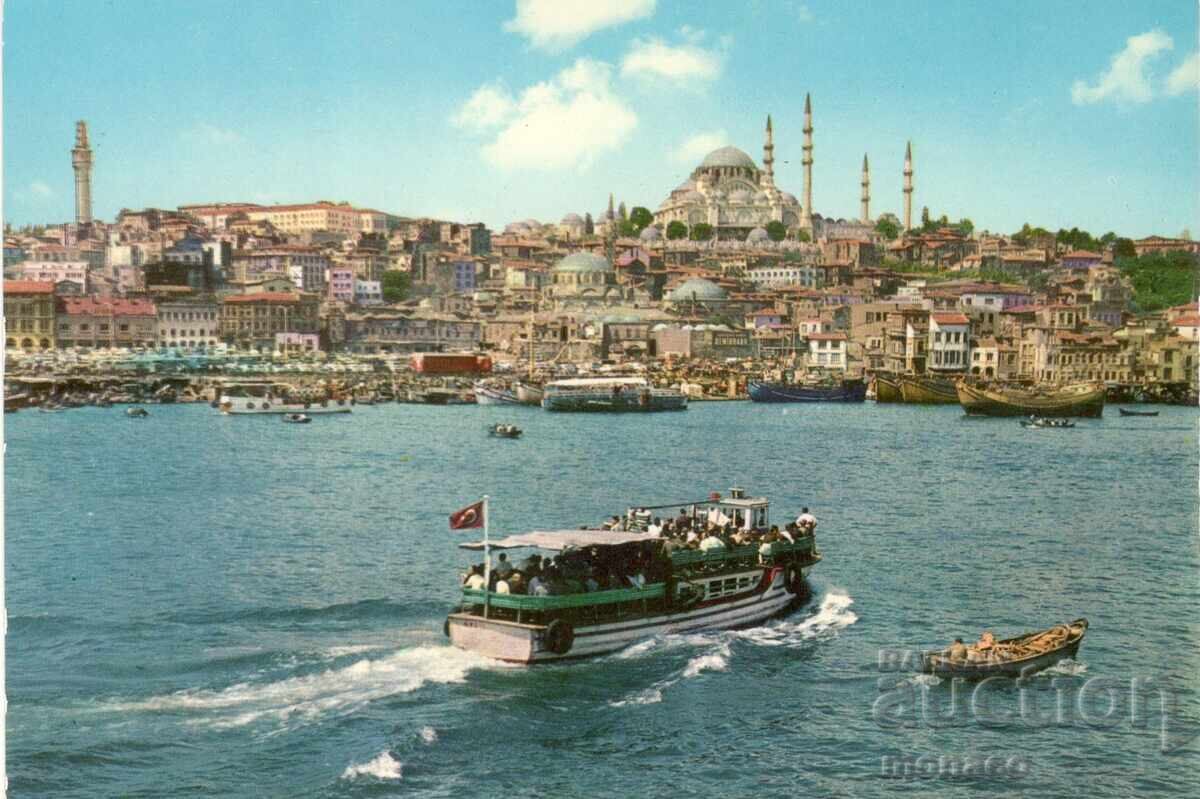 Carte poștală veche - Istanbul, Vedere de la Bosfor Carte poștală veche - Istanbul, Vedere de la Bosfor