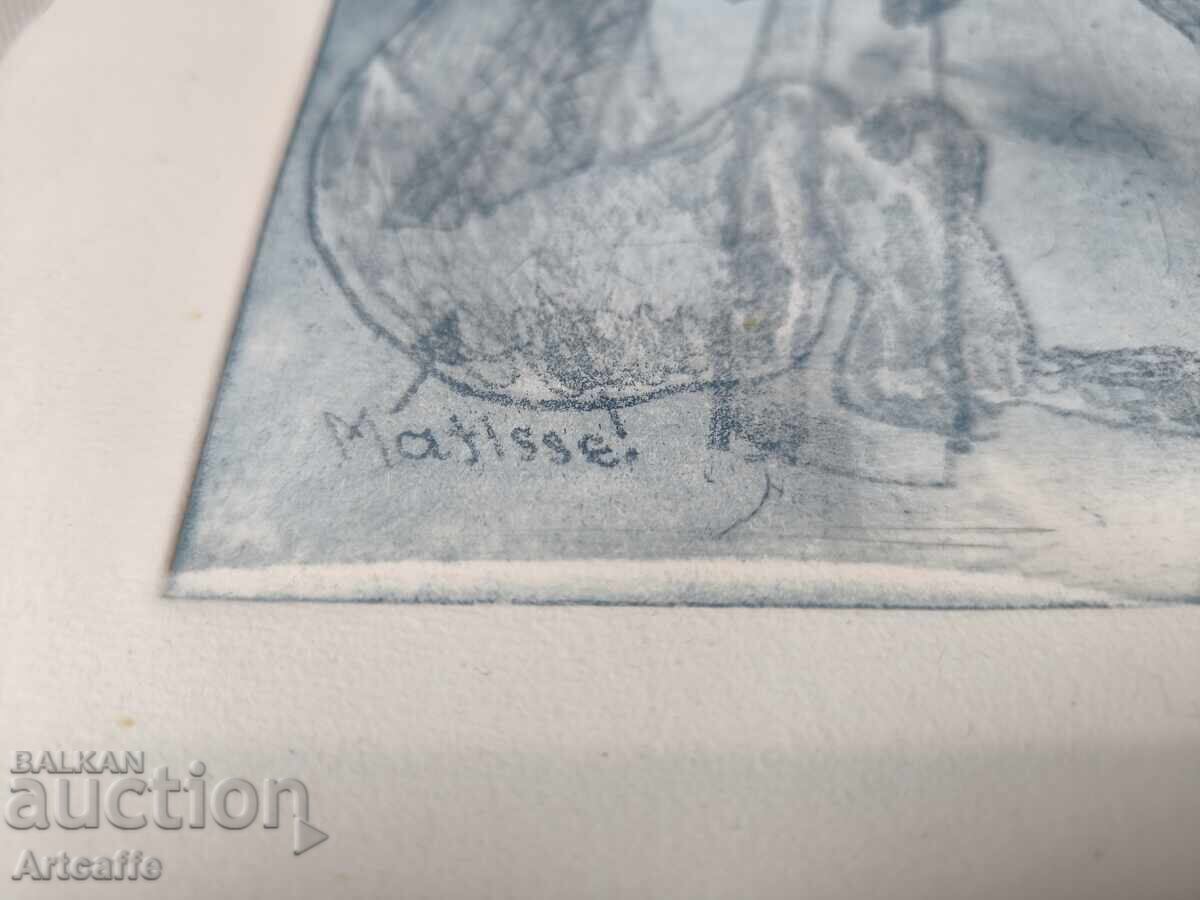 Delivery of COLORED ETCHING - Matisse Delivery of COLORED ETCHING - Matisse