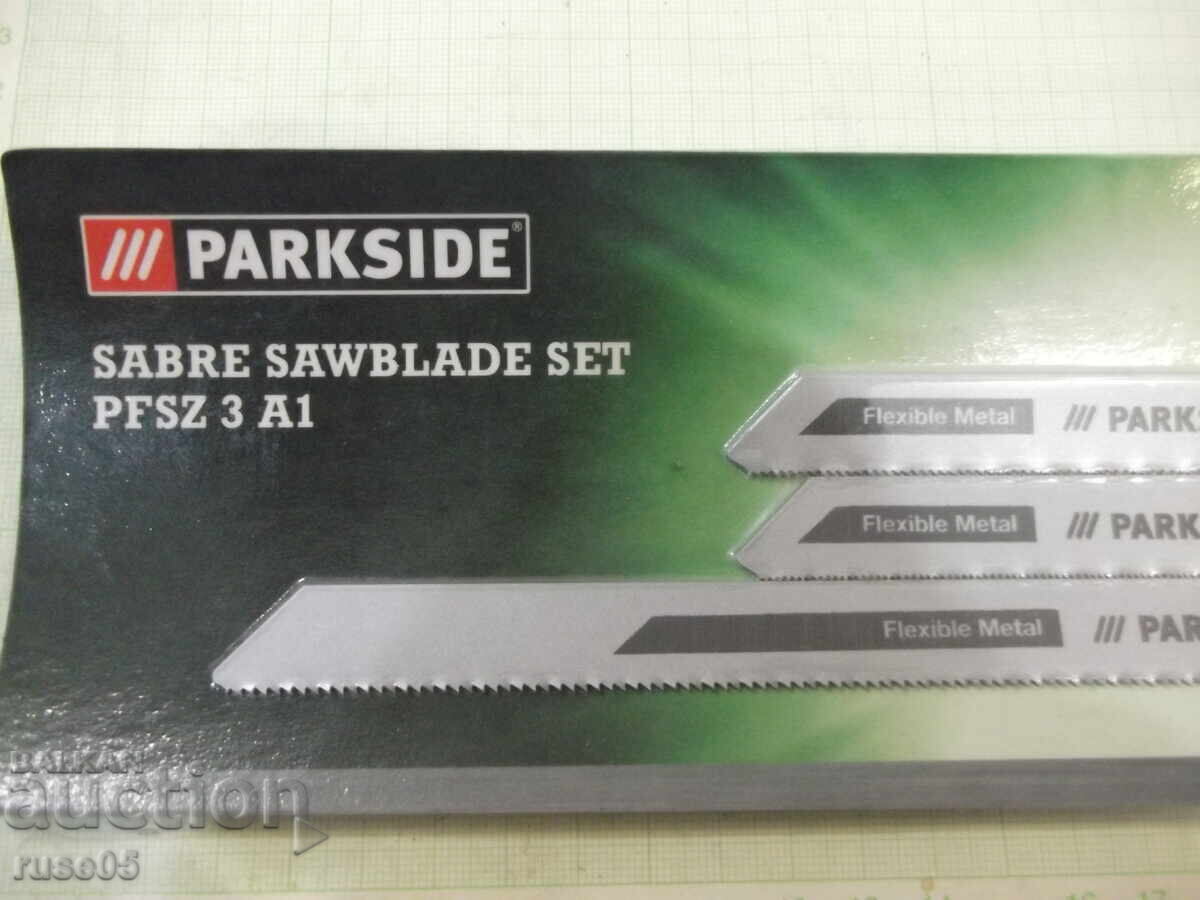 Auction Set of "PARKSIDE" sabre saw blades "PFSZ 3 A1" new Auction Set of "PARKSIDE" sabre saw blades "PFSZ 3 A1" new