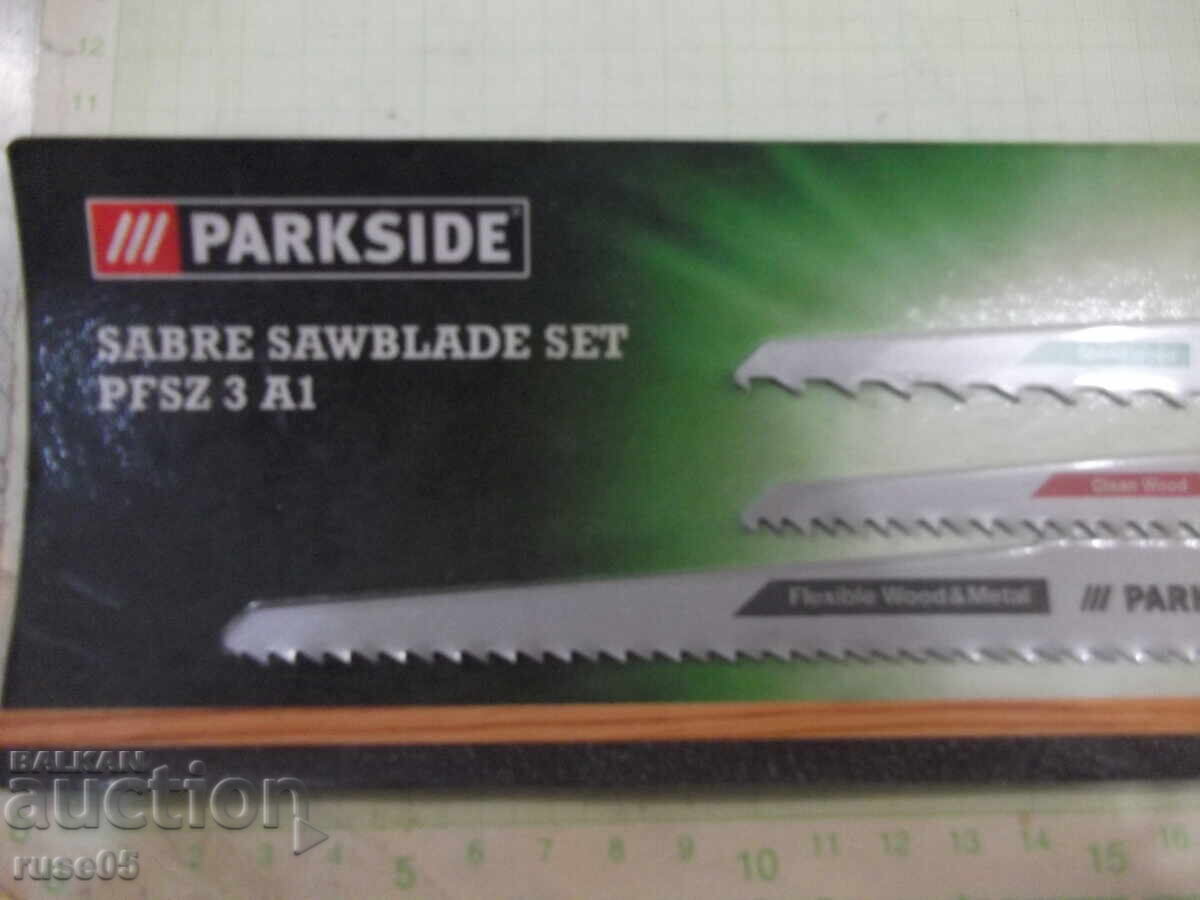 Auction Set of "PARKSIDE" sabre saw blades "PFSZ 3 A1" new-1 Auction Set of "PARKSIDE" sabre saw blades "PFSZ 3 A1" new-1
