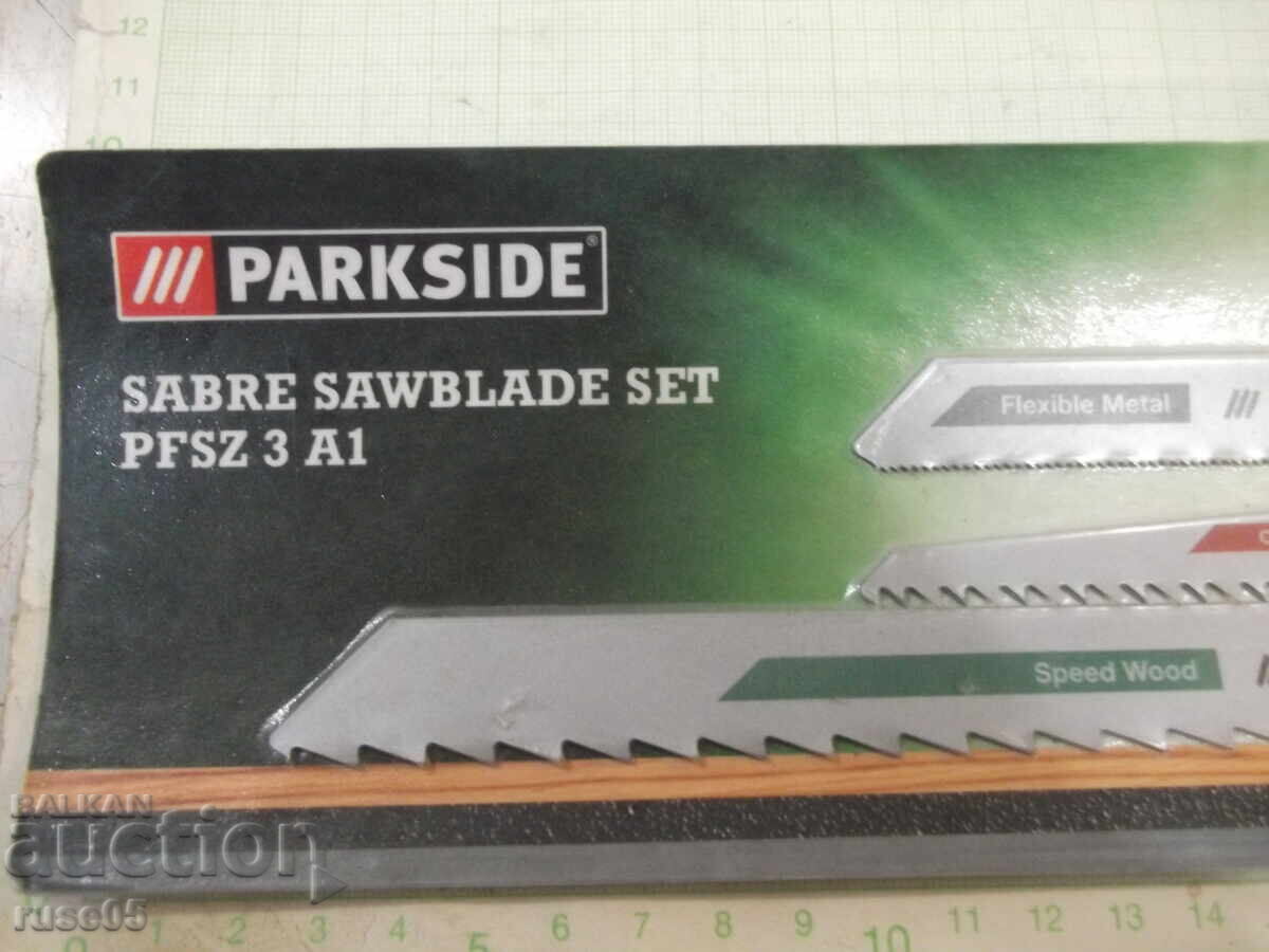 Аукцион Комплект "PARKSIDE" ножове за саблен трион "PFSZ 3 A1" нов-2 Аукцион Комплект "PARKSIDE" ножове за саблен трион "PFSZ 3 A1" нов-2