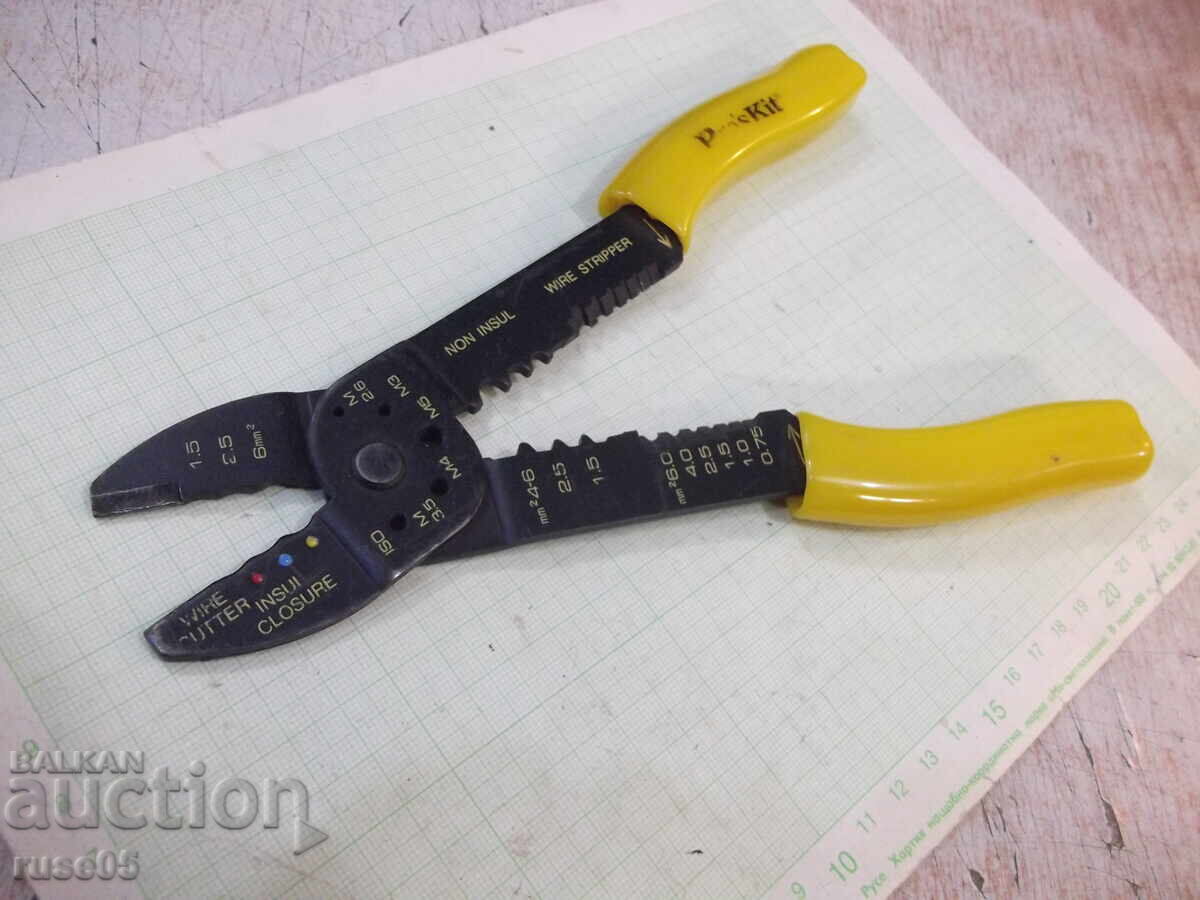 Terminal crimping pliers working - 6 Terminal crimping pliers working - 6