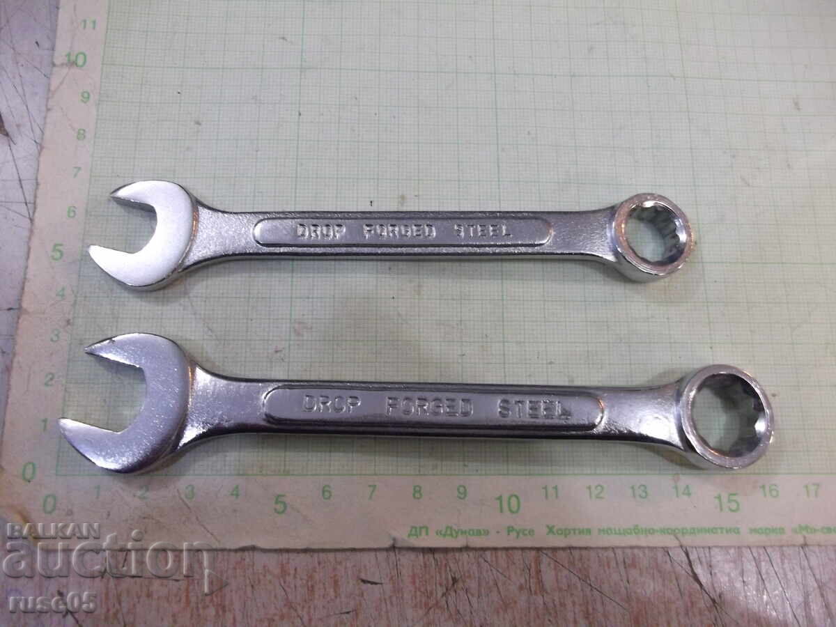 Lot of 2 combination wrenches - 6