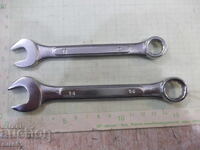 Lot of 2 combination wrenches