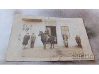 Sisters Ilia and Pavel in front of their own Wine Warehouse and Ms.