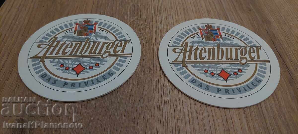 Collector's coasters, two pieces with price € 3.00 | 5.87 BGN