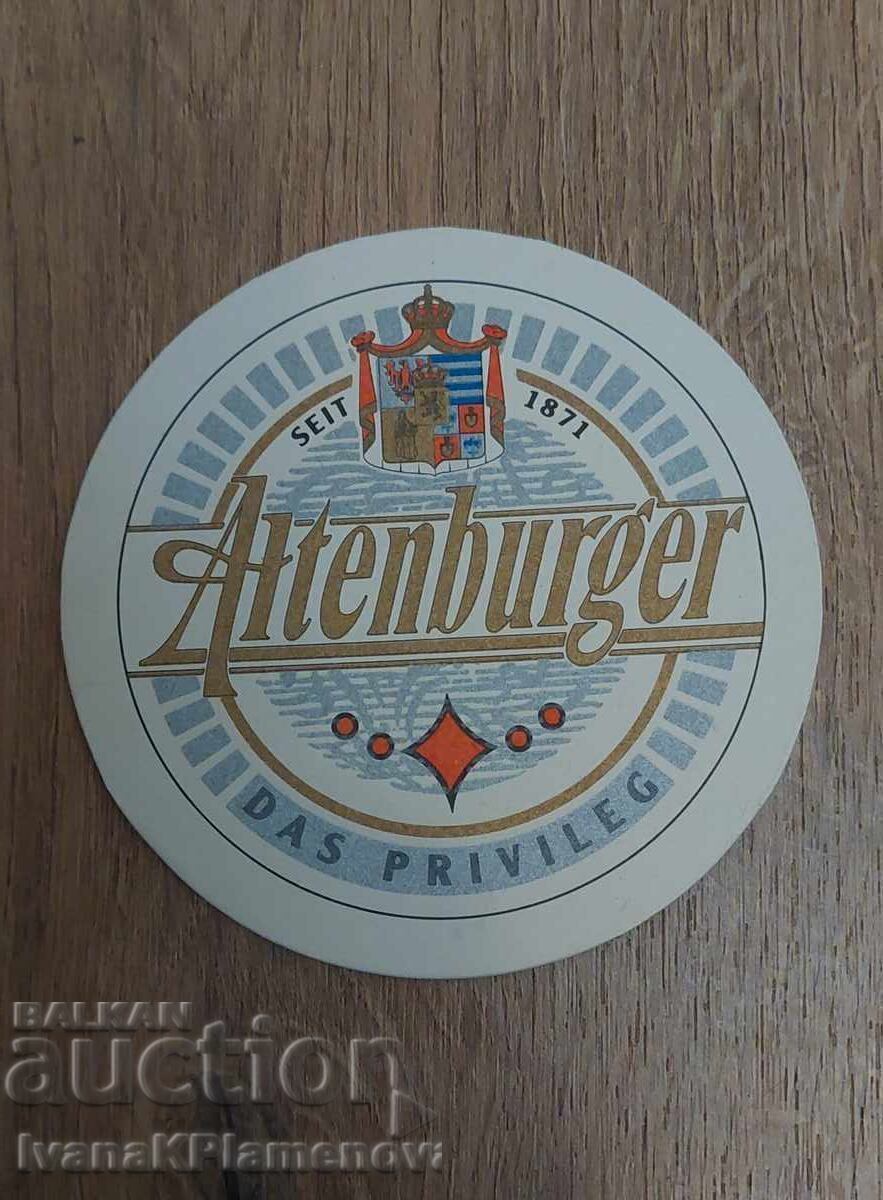 Auction Collector's coasters, two pieces Auction Collector's coasters, two pieces