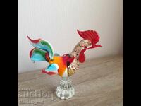 Murano glass rooster