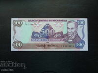НИКАРАГУА 500  КОРДОБА  1985   НОВА UNC
