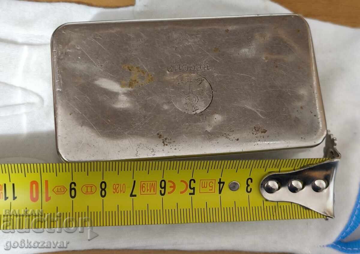 Παράδοση Ιατρικό μεταλλικό ρετρό κουτί Παράδοση Ιατρικό μεταλλικό ρετρό κουτί