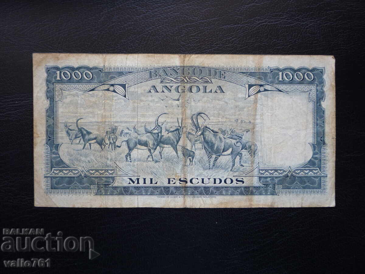 ПОРТУГАЛСКА АНГОЛА 1000 1 000  ЕСКУДОС 1970 с цена € 6.50 | 12.71 лв.