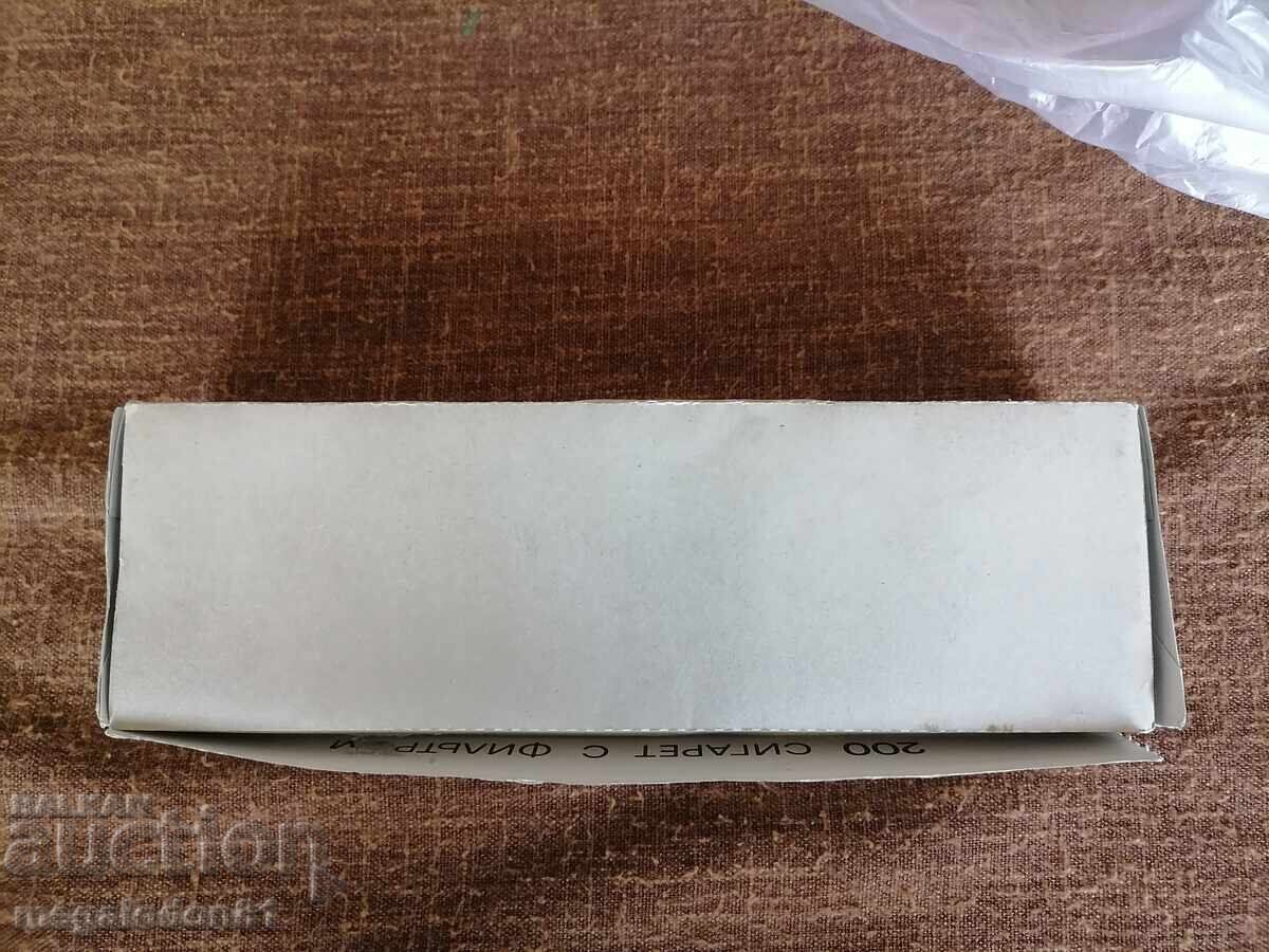 Delivery of Empty cardboard box of "Pirin" cigarettes Delivery of Empty cardboard box of "Pirin" cigarettes