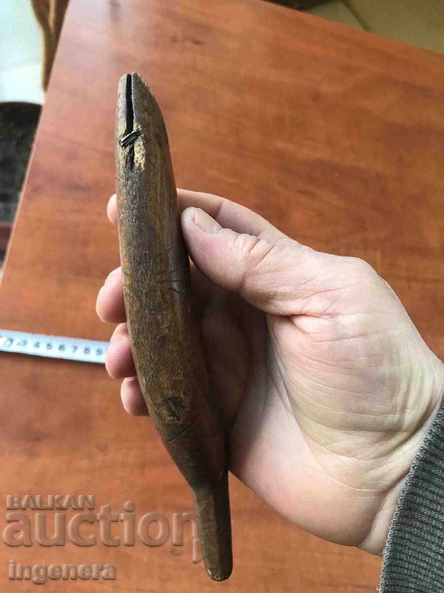 FOLDING KNIFE ANTIQUE BLADE-BULGARIA - 6