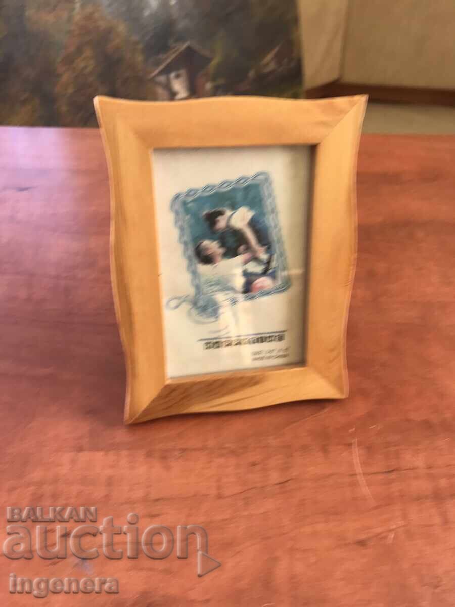 PHOTO FRAME-WOOD GLASS PHOTO FRAME-WOOD GLASS
