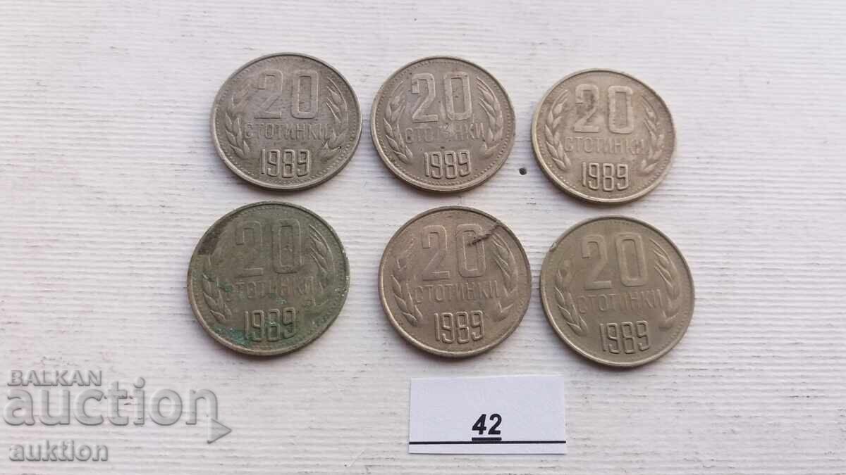 20 HUNDREDS 1989 6 ISSUES with price 2.99 BGN | € 1.53 20 HUNDREDS 1989 6 ISSUES with price 2.99 BGN | € 1.53
