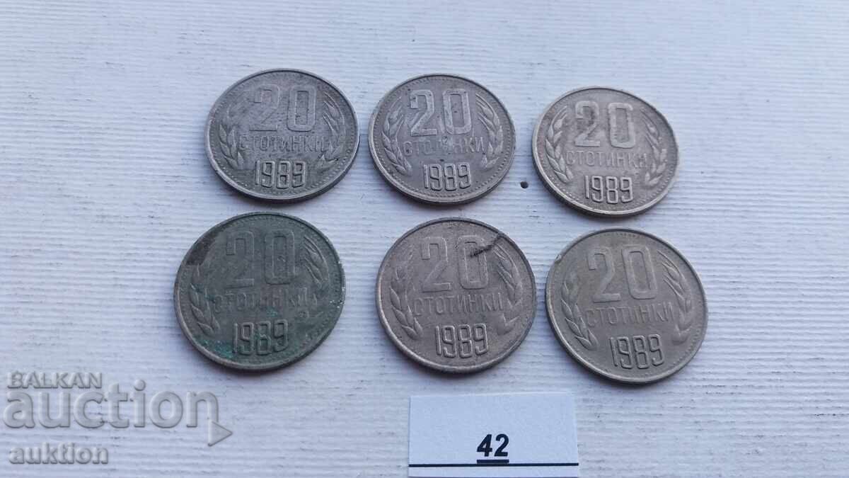 Delivery of 20 HUNDREDS 1989 6 ISSUES Delivery of 20 HUNDREDS 1989 6 ISSUES