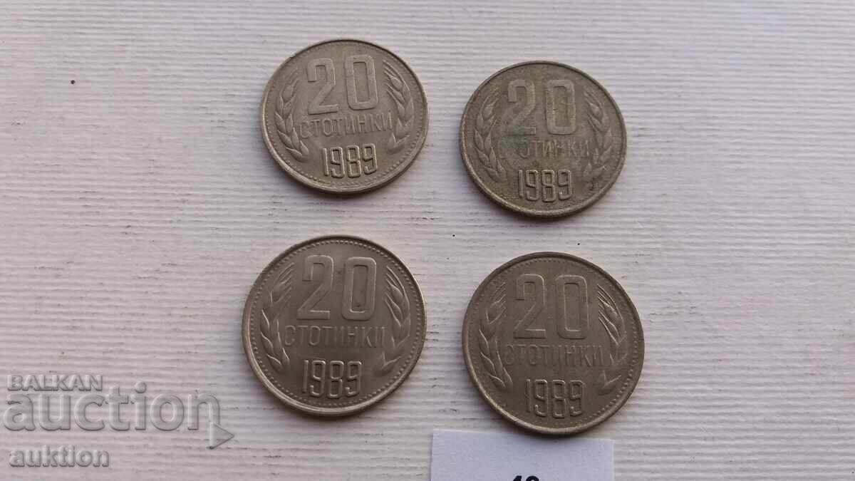 20 HUNDREDS 1989 4 ISSUES 20 HUNDREDS 1989 4 ISSUES