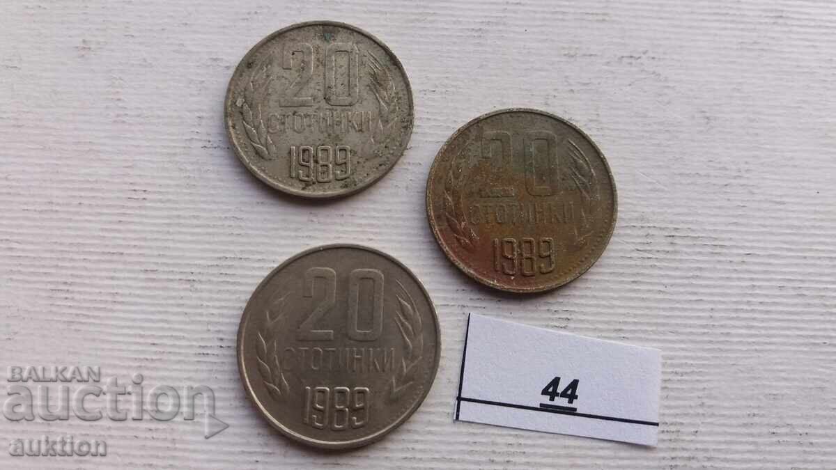 20 HUNDREDS 1989 3 ISSUES