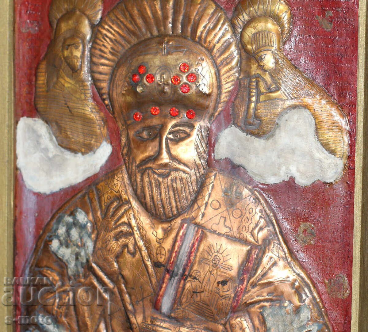 Θρησκευτική πλάκα, πίνακας εικονιδίων, σφυρήλατος χαλκός - 5 Θρησκευτική πλάκα, πίνακας εικονιδίων, σφυρήλατος χαλκός - 5