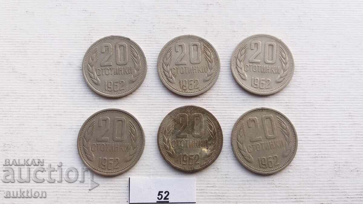 Auction 20 HUNDREDS 1962 6 ISSUES Auction 20 HUNDREDS 1962 6 ISSUES