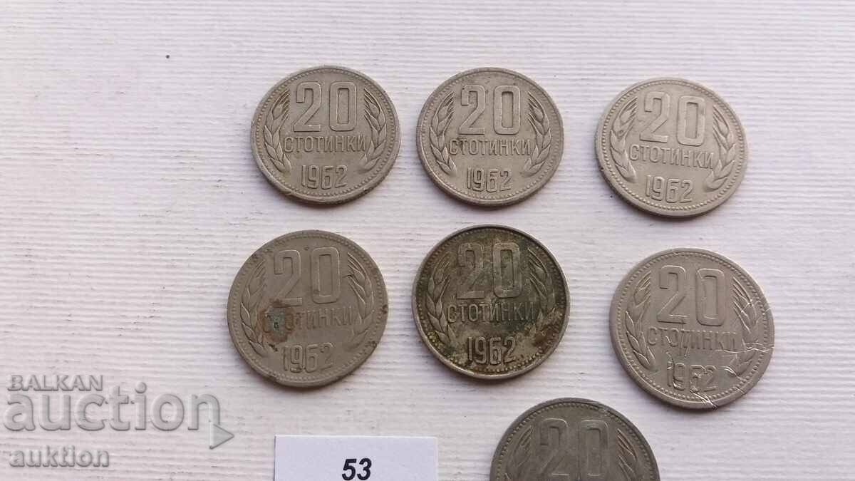 Auction 20 HUNDREDS 1962 7 ISSUES Auction 20 HUNDREDS 1962 7 ISSUES