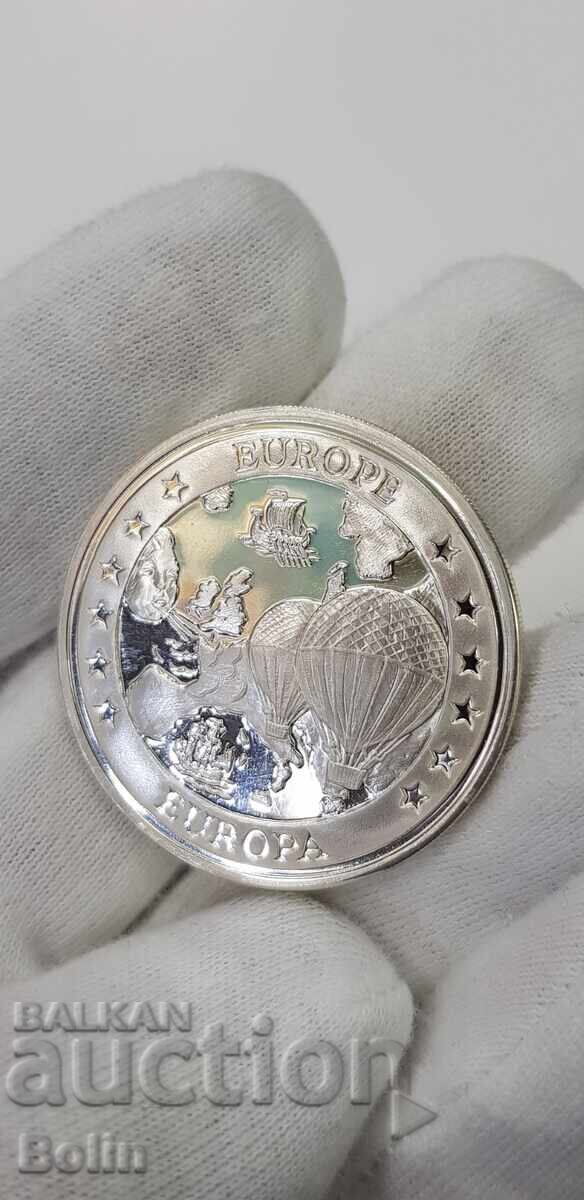 Colored Silver Coin ECU, ECU - 1994 England with price 105.00 BGN | € 53.69
