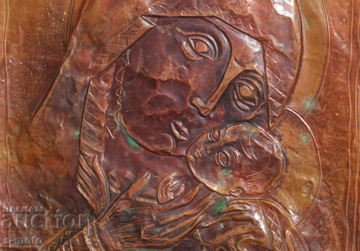 Θρησκευτική πλάκα, πίνακας εικονιδίων, σφυρήλατος χαλκός - 6 Θρησκευτική πλάκα, πίνακας εικονιδίων, σφυρήλατος χαλκός - 6