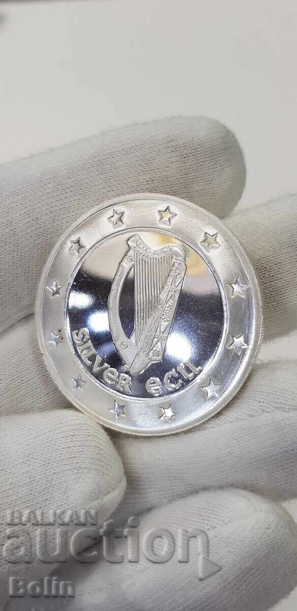 Colored Silver Coin ECU, ECU - 1995 England with price 160.00 BGN | € 81.81 Colored Silver Coin ECU, ECU - 1995 England with price 160.00 BGN | € 81.81