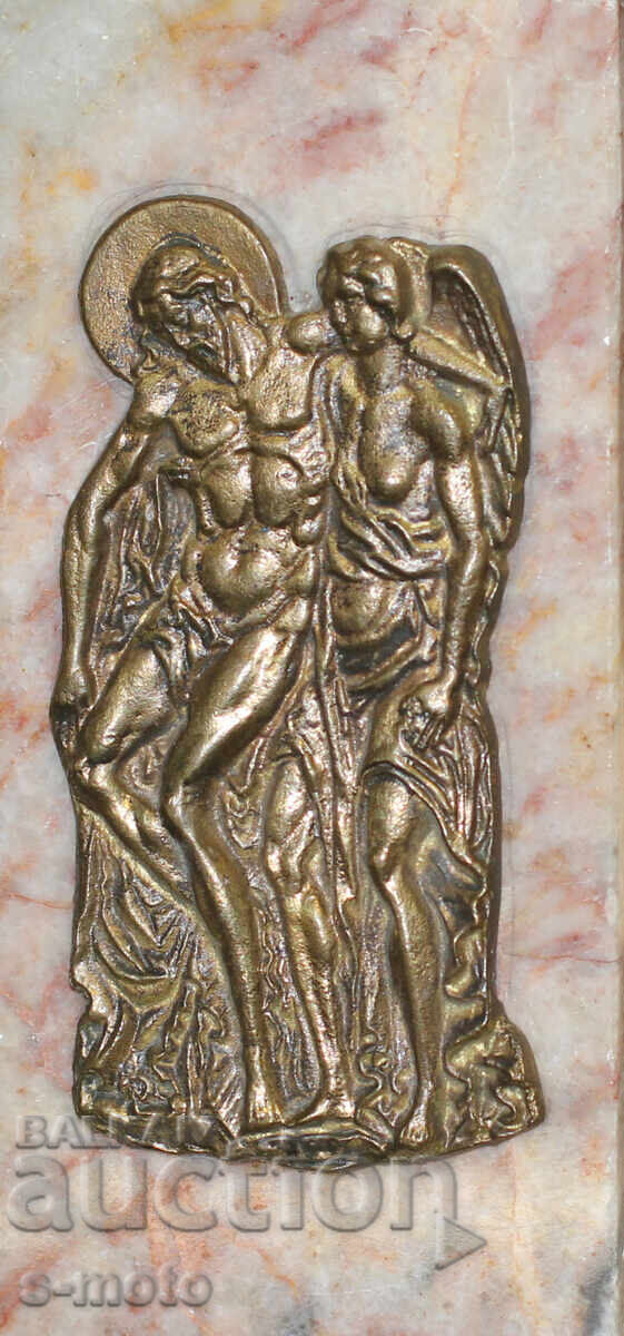 Χάλκινο μάρμαρο εικονίδιο θρησκευτικής πινακίδας με τιμή 150.00 BGN | € 76.69 Χάλκινο μάρμαρο εικονίδιο θρησκευτικής πινακίδας με τιμή 150.00 BGN | € 76.69