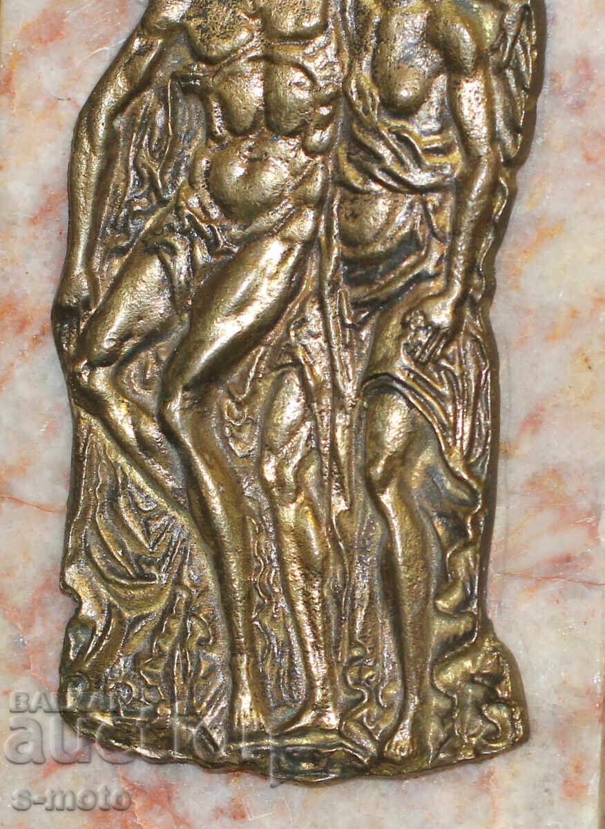 Χάλκινο μάρμαρο εικονίδιο θρησκευτικής πινακίδας - 6 Χάλκινο μάρμαρο εικονίδιο θρησκευτικής πινακίδας - 6