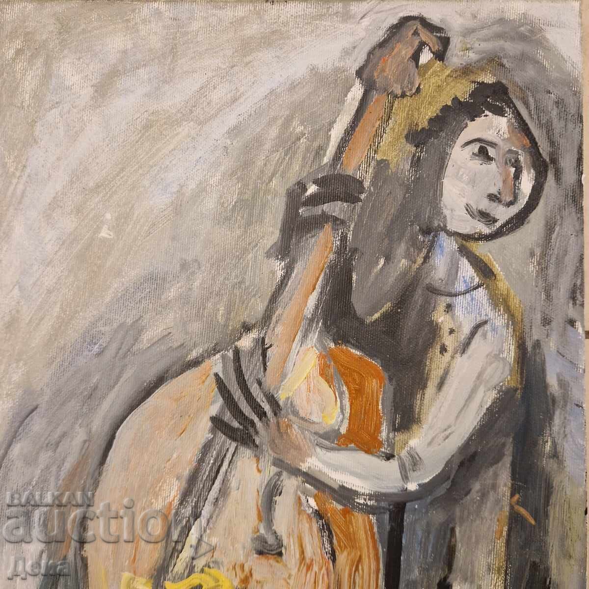 Rosen Markovski painting with price 250.00 BGN | € 127.82 Rosen Markovski painting with price 250.00 BGN | € 127.82