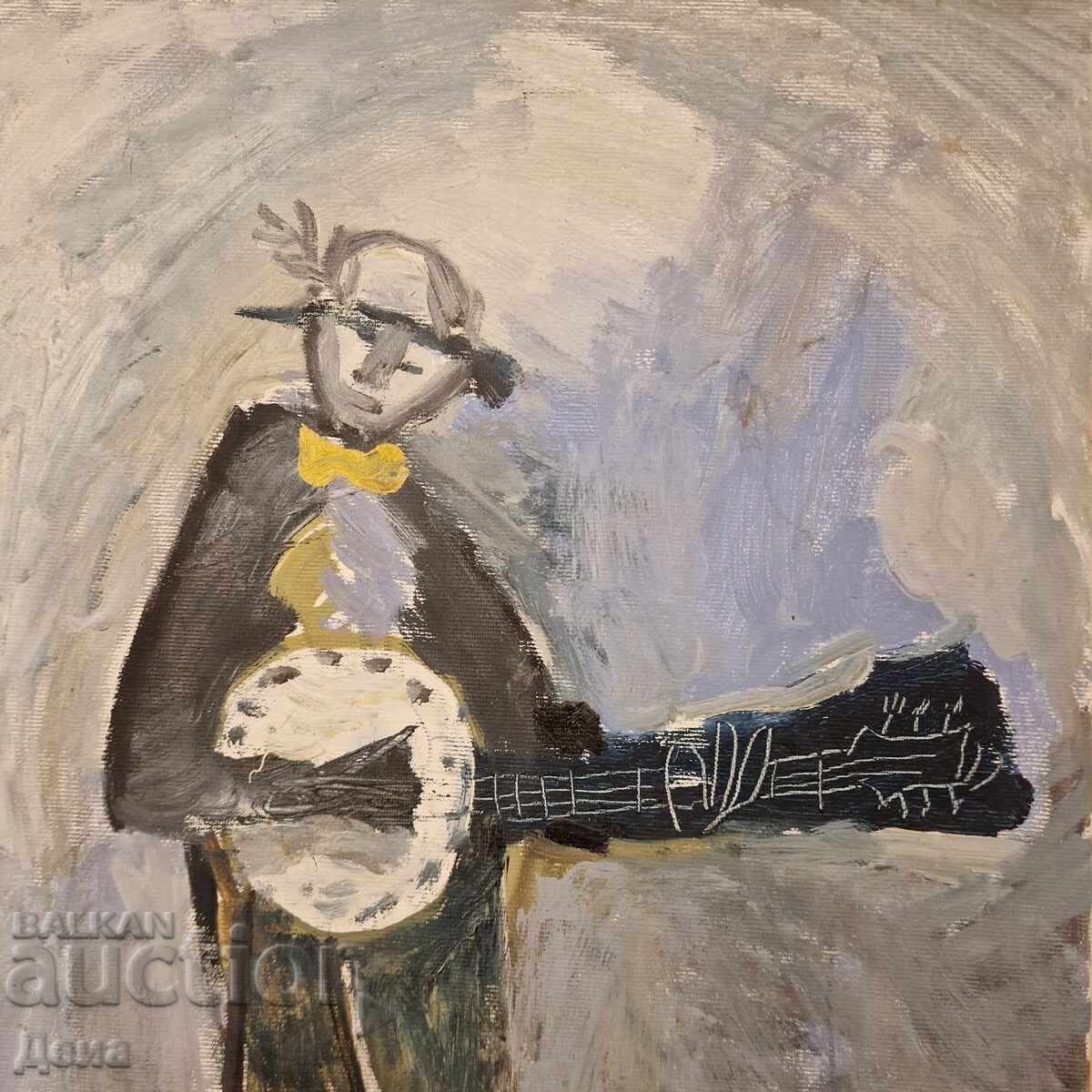 Rosen Markovski painting with price 250.00 BGN | € 127.82 Rosen Markovski painting with price 250.00 BGN | € 127.82