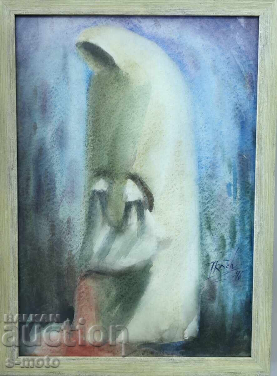 Georgi Tkachov / 1962- / Watercolor figure portrait 1996 - 7 Georgi Tkachov / 1962- / Watercolor figure portrait 1996 - 7