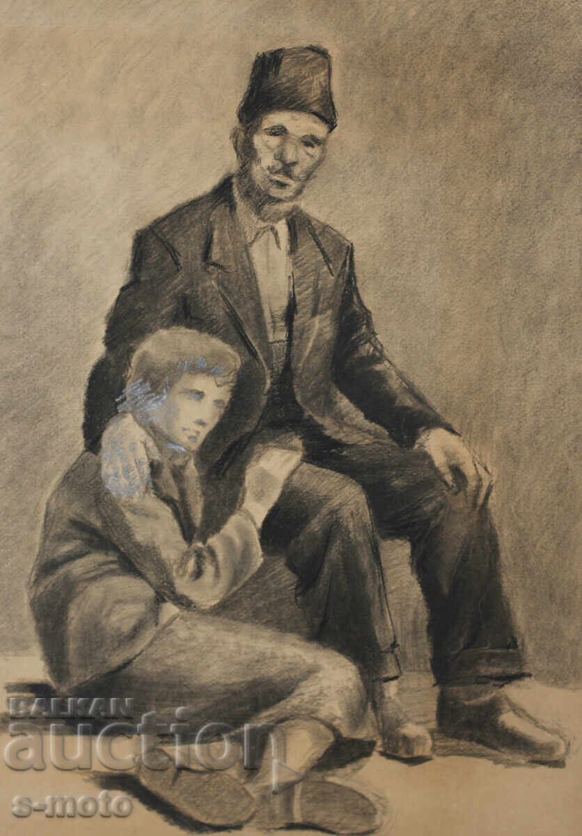 Laskar Vazvazov / 1933 – 2018 / φιγούρες με μολύβι με τιμή 300.00 BGN | € 153.39 Laskar Vazvazov / 1933 – 2018 / φιγούρες με μολύβι με τιμή 300.00 BGN | € 153.39