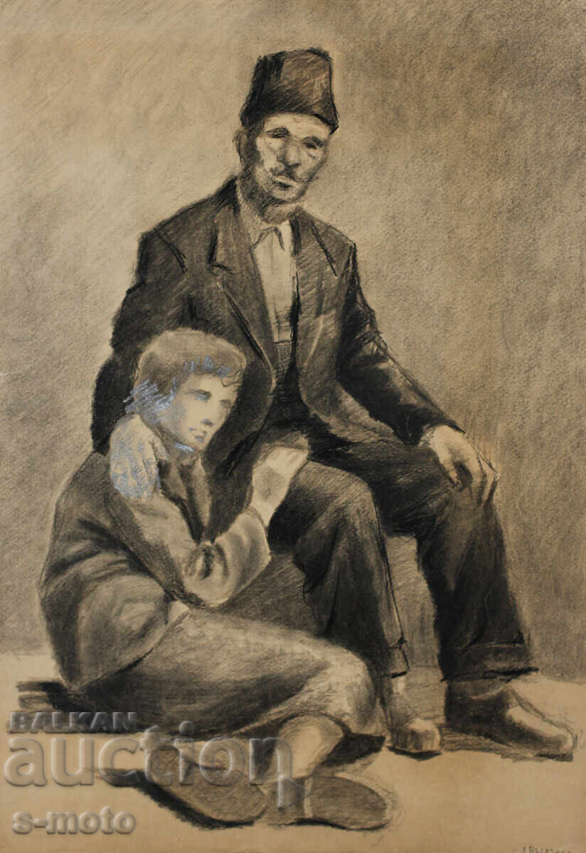 Laskar Vazvazov / 1933 – 2018 / φιγούρες με μολύβι Laskar Vazvazov / 1933 – 2018 / φιγούρες με μολύβι