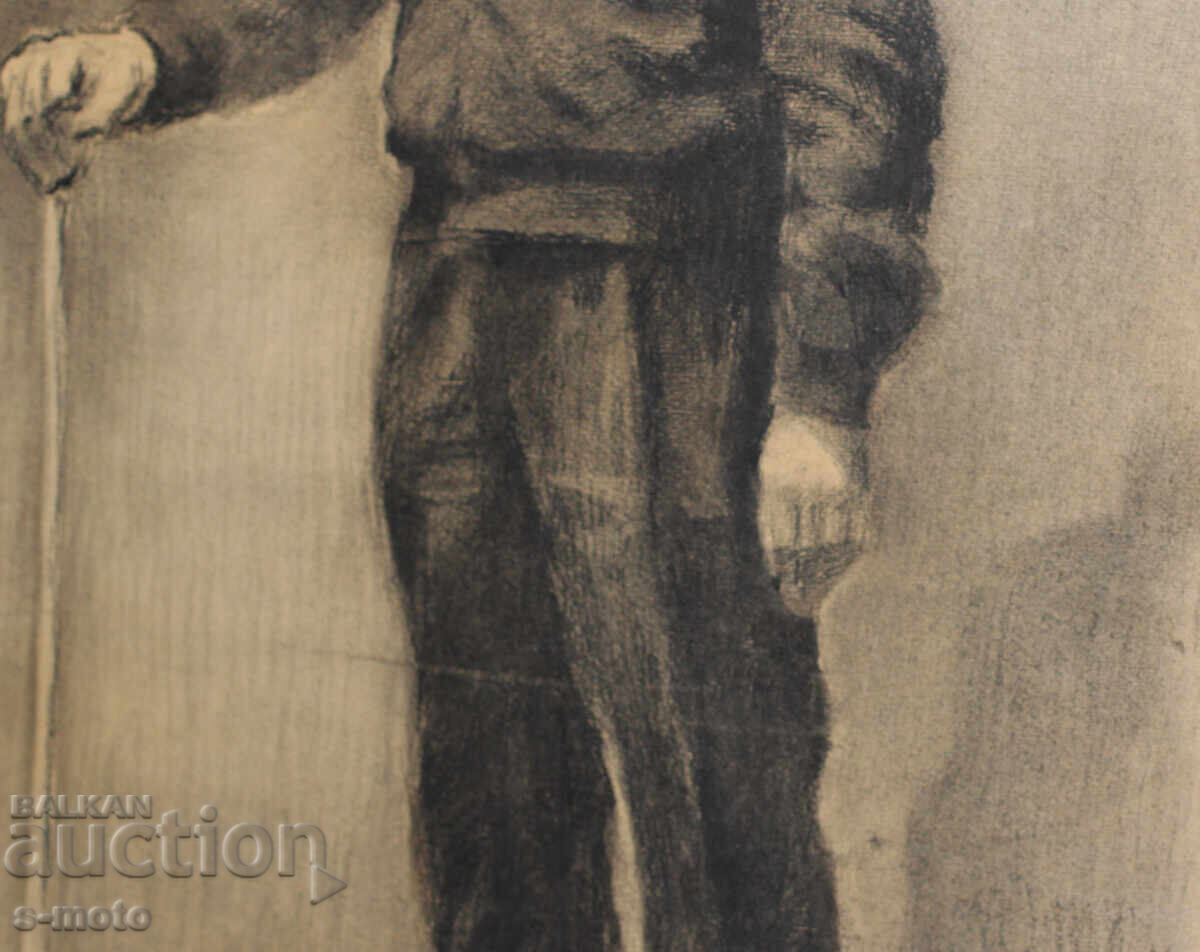 Laskar Vazvazov / 1933 – 2018 / πορτρέτο με μολύβι - 5