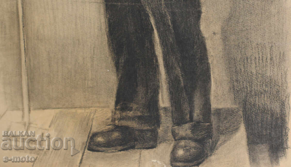 Laskar Vazvazov / 1933 – 2018 / πορτρέτο με μολύβι - 6