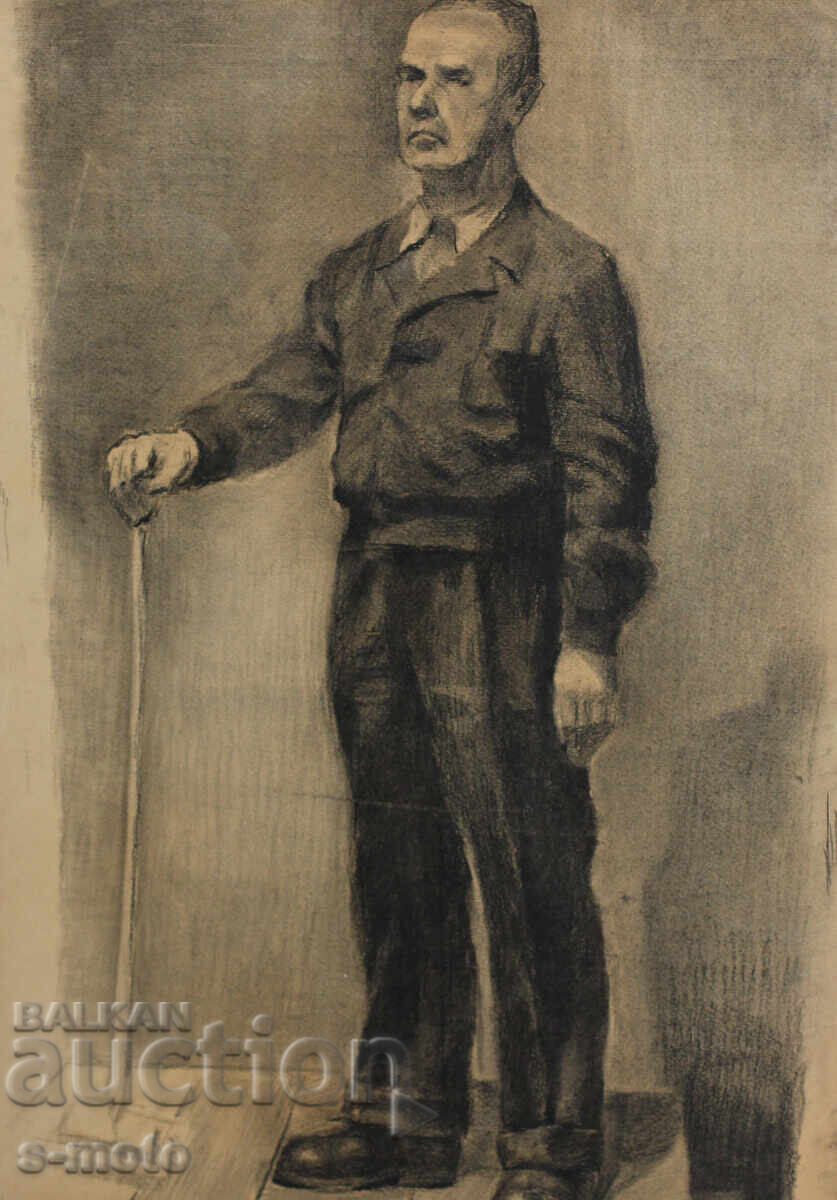 Laskar Vazvazov / 1933 – 2018 / πορτρέτο με μολύβι