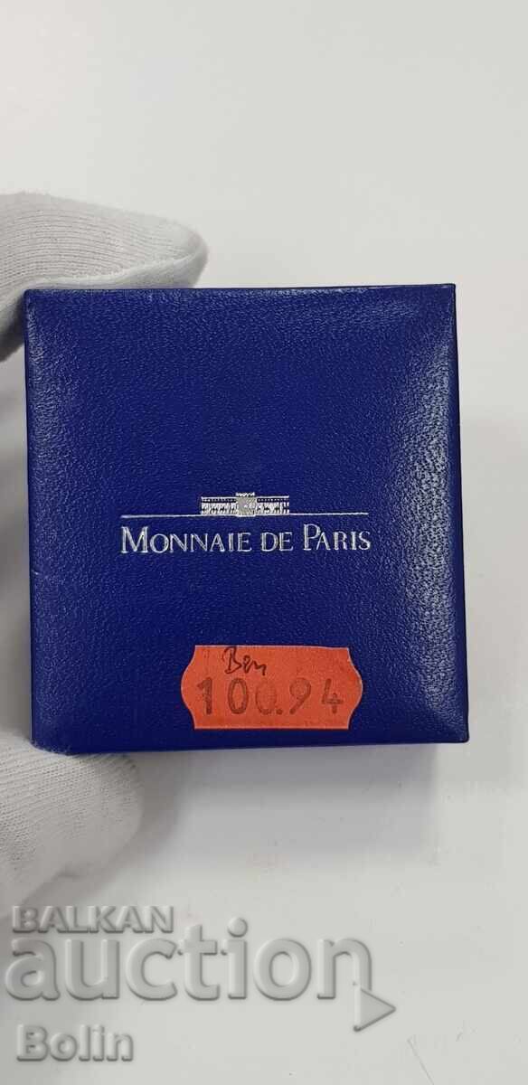 Silver coin 15 Ecu 100 francs 1994 BIG BEN - 7