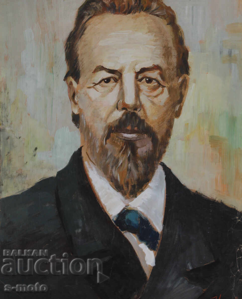 Auction Nikola Angelakov /1937- / Gouache portrait 1964 Auction Nikola Angelakov /1937- / Gouache portrait 1964