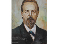 Nikola Angelakov /1937- / Gouache portrait 1964