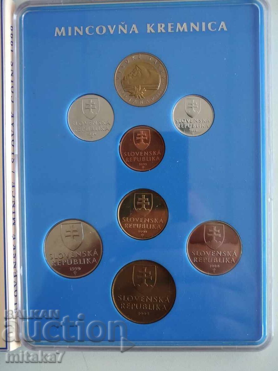 Παράδοση Σετ νομισμάτων Σλοβακία, 1999