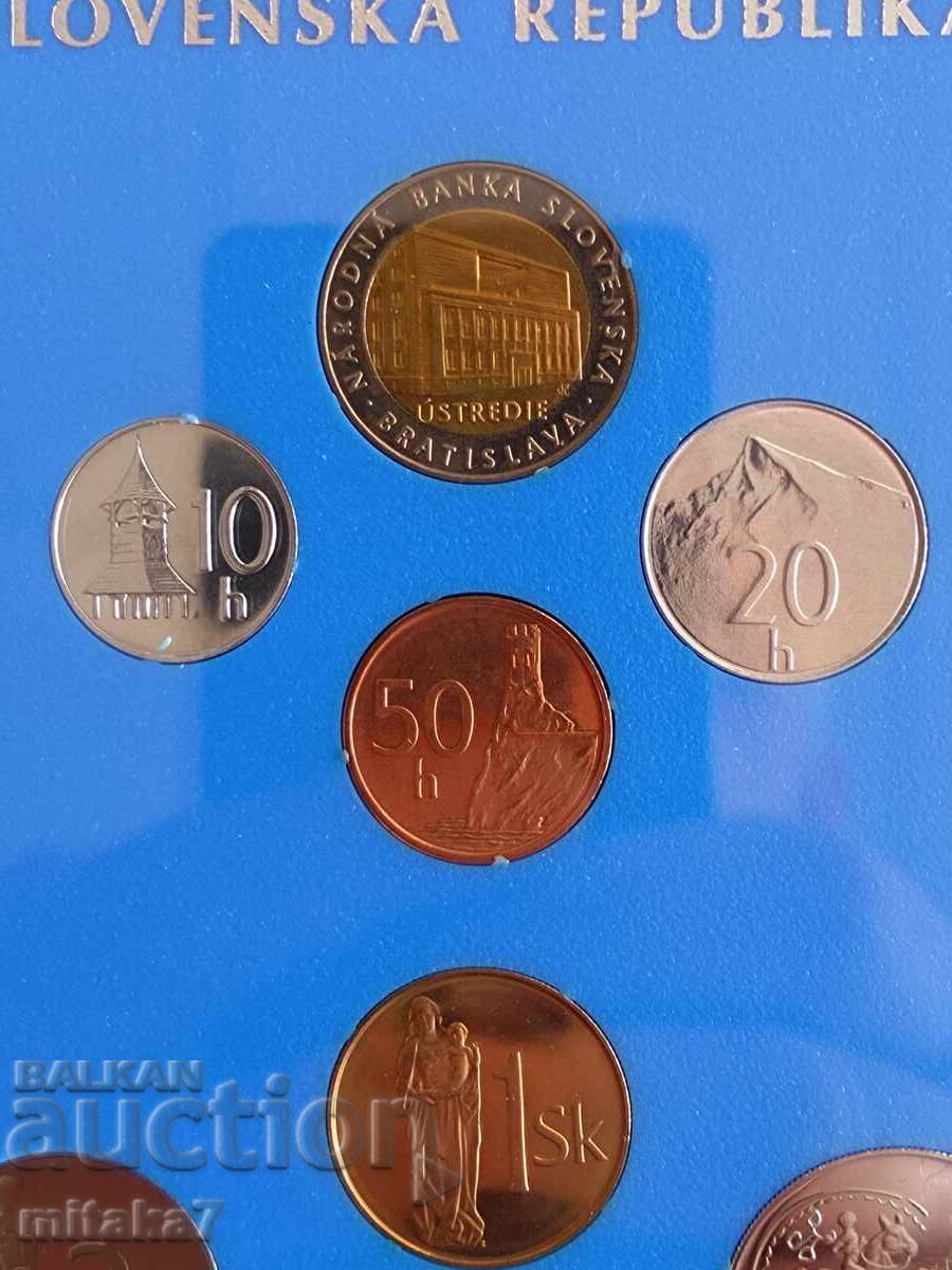 Сет монети Словакия, 1999 година - 5 Сет монети Словакия, 1999 година - 5