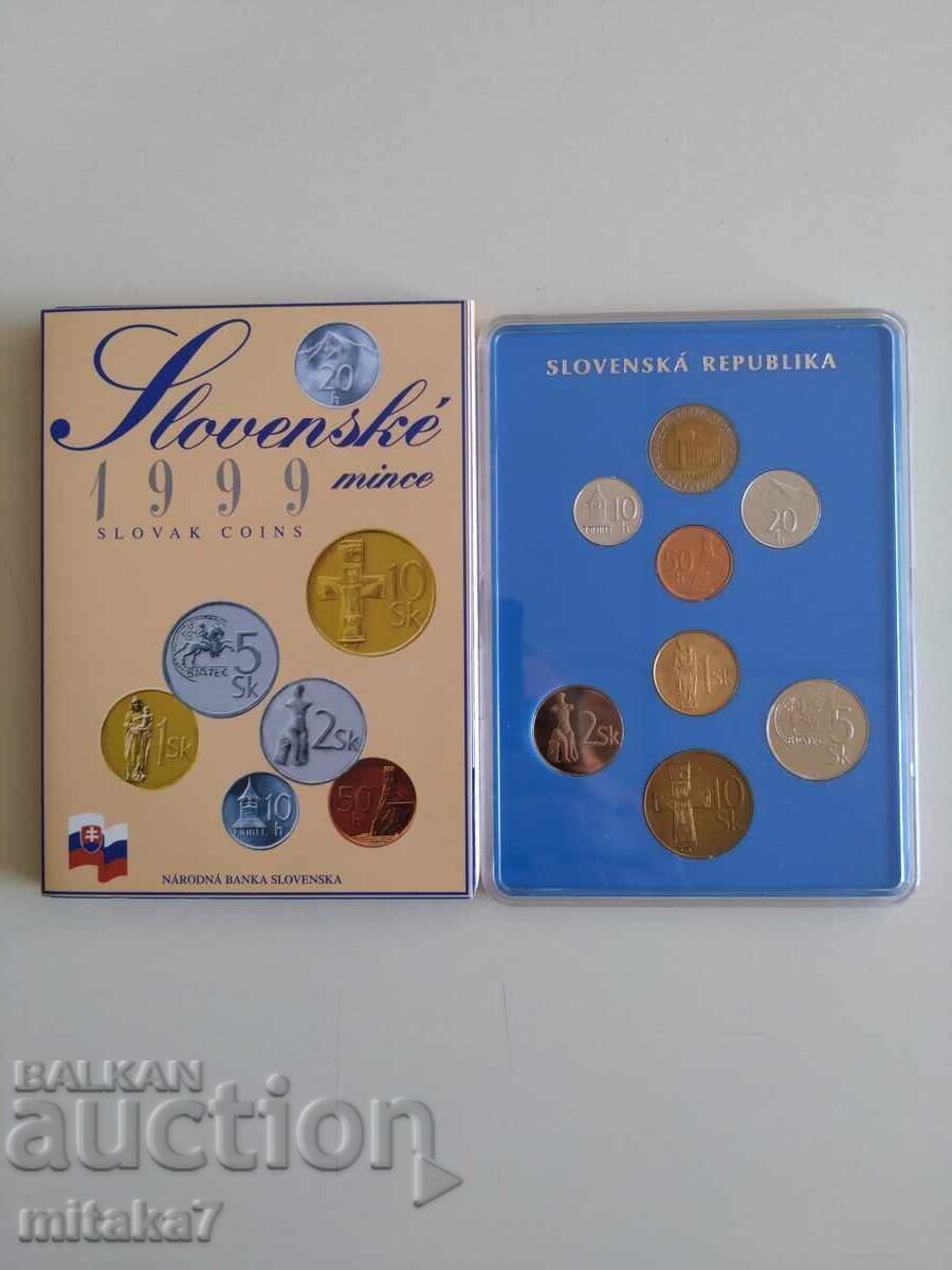 Сет монети Словакия, 1999 година Сет монети Словакия, 1999 година